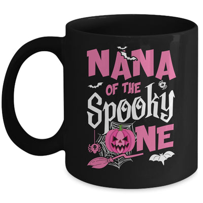 Nana Halloween 1st Birthday Girl Matching Family Spooky One Mug | siriusteestore