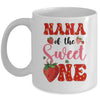 Nana Of Sweet One Strawberry Frist 1st Birthday Girl Mug | siriusteestore