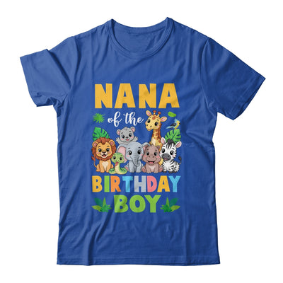 Nana Of The Birthday Boy Kids Safari Jungle Animal Shirt & Hoodie | siriusteestore