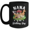 Nana Of The Birthday Boy Party Cow Farm 1st Birthday Party Mug | siriusteestore