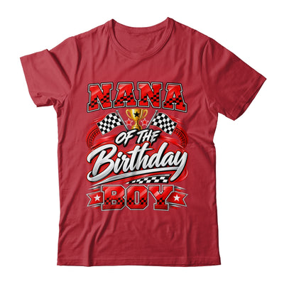 Nana Of The Birthday Boy Race Car Family Pit Crew Shirt & Hoodie | siriusteestore
