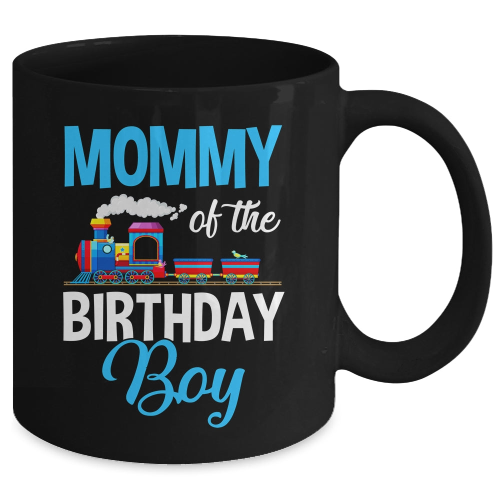 Nana Of The Birthday Boy Railroad Train Theme Lover Mug | siriusteestore