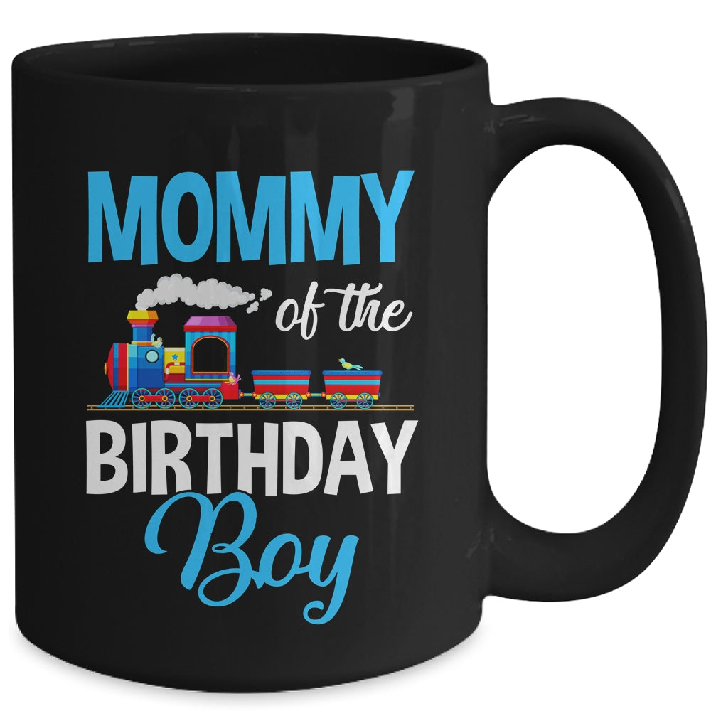 Nana Of The Birthday Boy Railroad Train Theme Lover Mug | siriusteestore