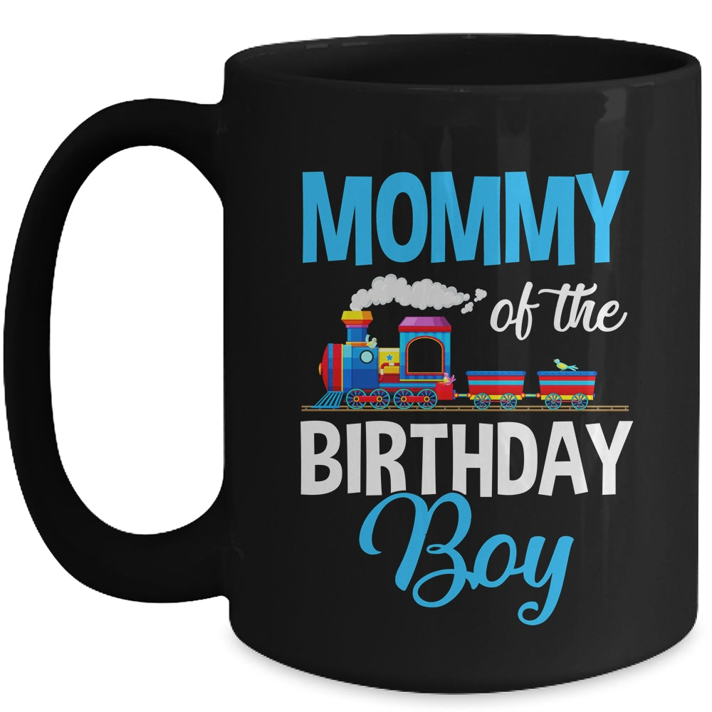 Nana Of The Birthday Boy Railroad Train Theme Lover Mug | siriusteestore