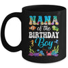 Nana Of The Birthday Boy Sea Fish Ocean Aquarium Party Mug | siriusteestore