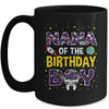 Nana Of The Birthday Boy Space Astronaut Birthday Family Mug | siriusteestore