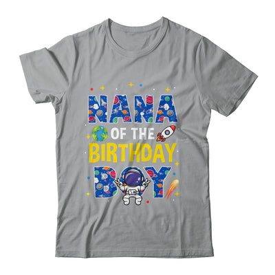 Nana Of The Birthday Boy Space Astronaut Family Birthday Shirt & Hoodie | siriusteestore
