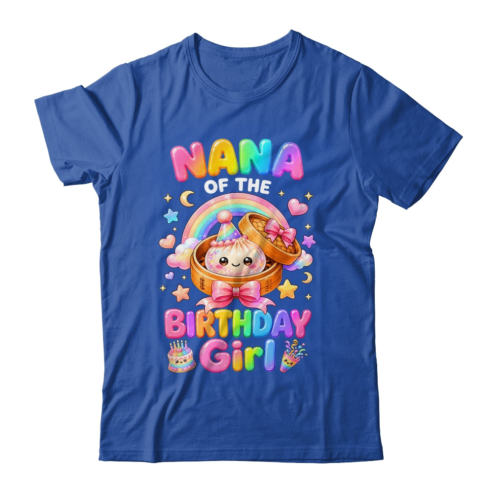 Nana Of The Birthday Girl Kawaii Dumpling Squishy Family Shirt & Hoodie | siriusteestore