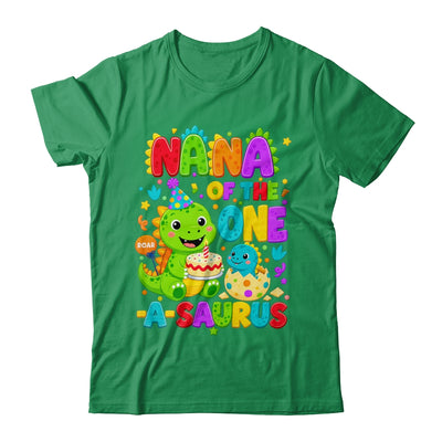 Nana Of The One-A-Saurus 1St Birthday Boy T-Rex Dinosaur Shirt & Hoodie | siriusteestore