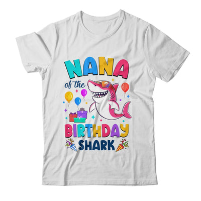 Nana Of The Shark Birthday Family Matching Party Kids Shirt & Hoodie | siriusteestore