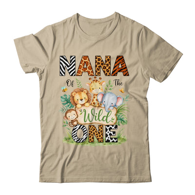 Nana Of The Wild One First Birthday Boy Jungle Safari Shirt & Hoodie | siriusteestore