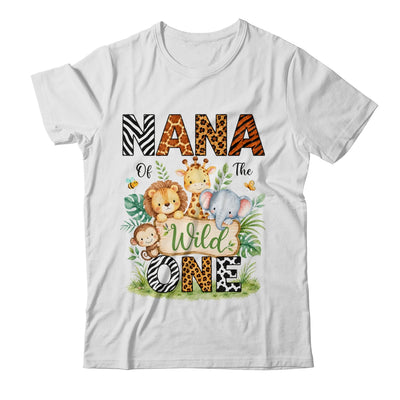Nana Of The Wild One First Birthday Boy Jungle Safari Shirt & Hoodie | siriusteestore