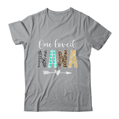 Nana Women Cute Design One Loved Nana Mother's Day Shirt & Tank Top | siriusteestore