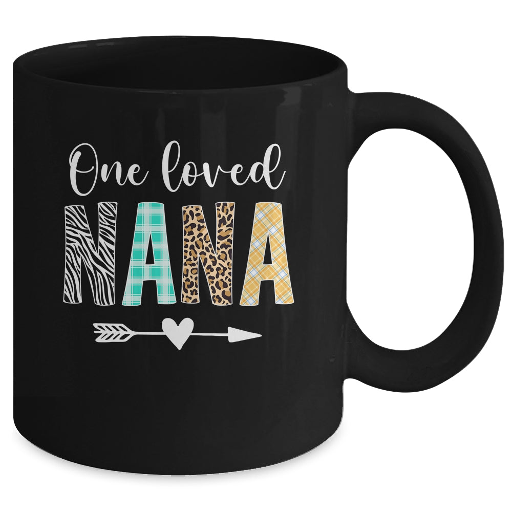 Nana Women Cute Design One Loved Nana Mother's Day Mug | siriusteestore