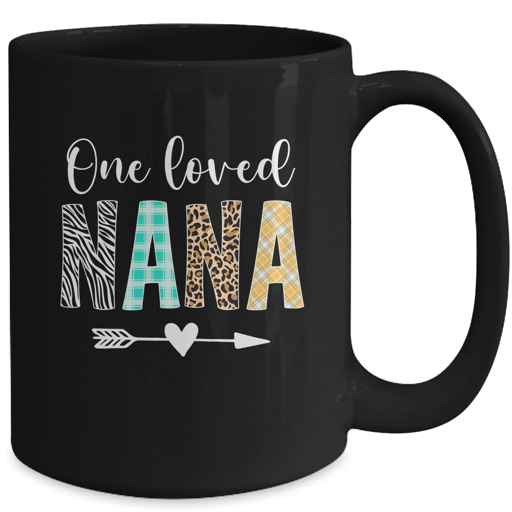 Nana Women Cute Design One Loved Nana Mother's Day Mug | siriusteestore