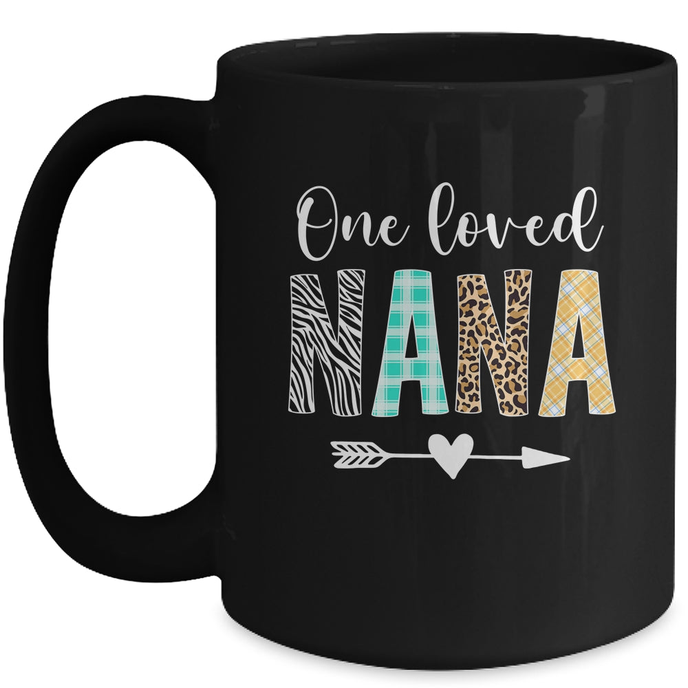 Nana Women Cute Design One Loved Nana Mother's Day Mug | siriusteestore
