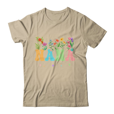 Nana Women Wildflower Floral Design Nana Mothers Day Shirt & Tank Top | siriusteestore