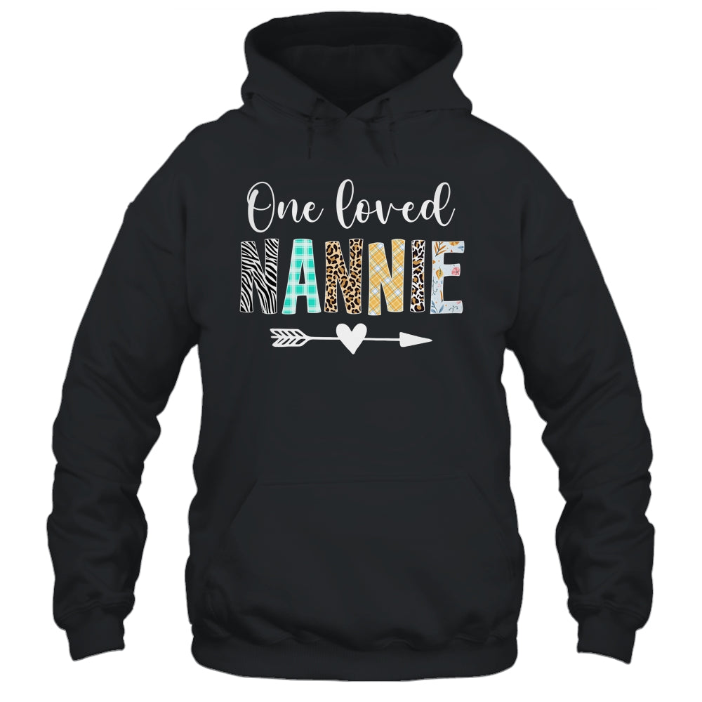 Nannie Women Cute Design One Loved Nannie Mother's Day Shirt & Tank Top | siriusteestore
