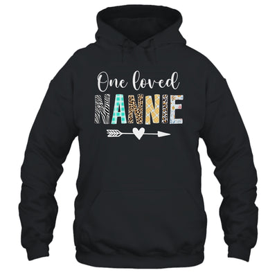 Nannie Women Cute Design One Loved Nannie Mother's Day Shirt & Tank Top | siriusteestore
