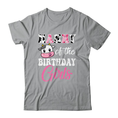 Nanny Of The Birthday Girl Farm Cow 1st Birthday Girl Shirt & Hoodie | siriusteestore