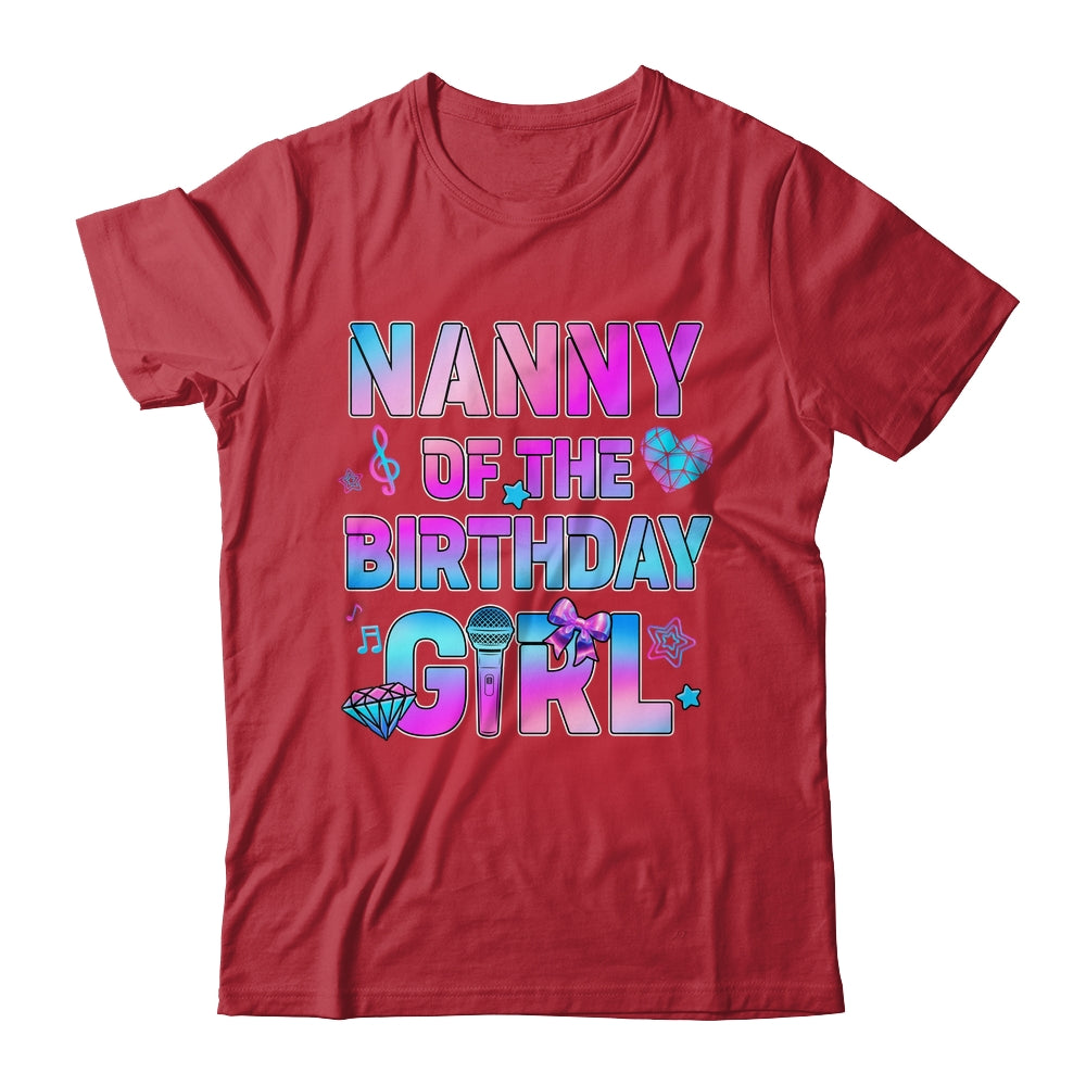 Nanny Of The K-Pop Birthday Girls Korean Music Family Shirt & Hoodie | siriusteestore