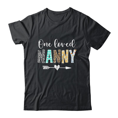 Nanny Women Cute Design One Loved Nanny Mother's Day Shirt & Tank Top | siriusteestore