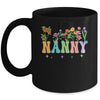 Nanny Women Wildflower Floral Design Nanny Mothers Day Mug | siriusteestore