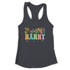 Nanny Women Wildflower Floral Design Nanny Mothers Day Shirt & Tank Top | siriusteestore