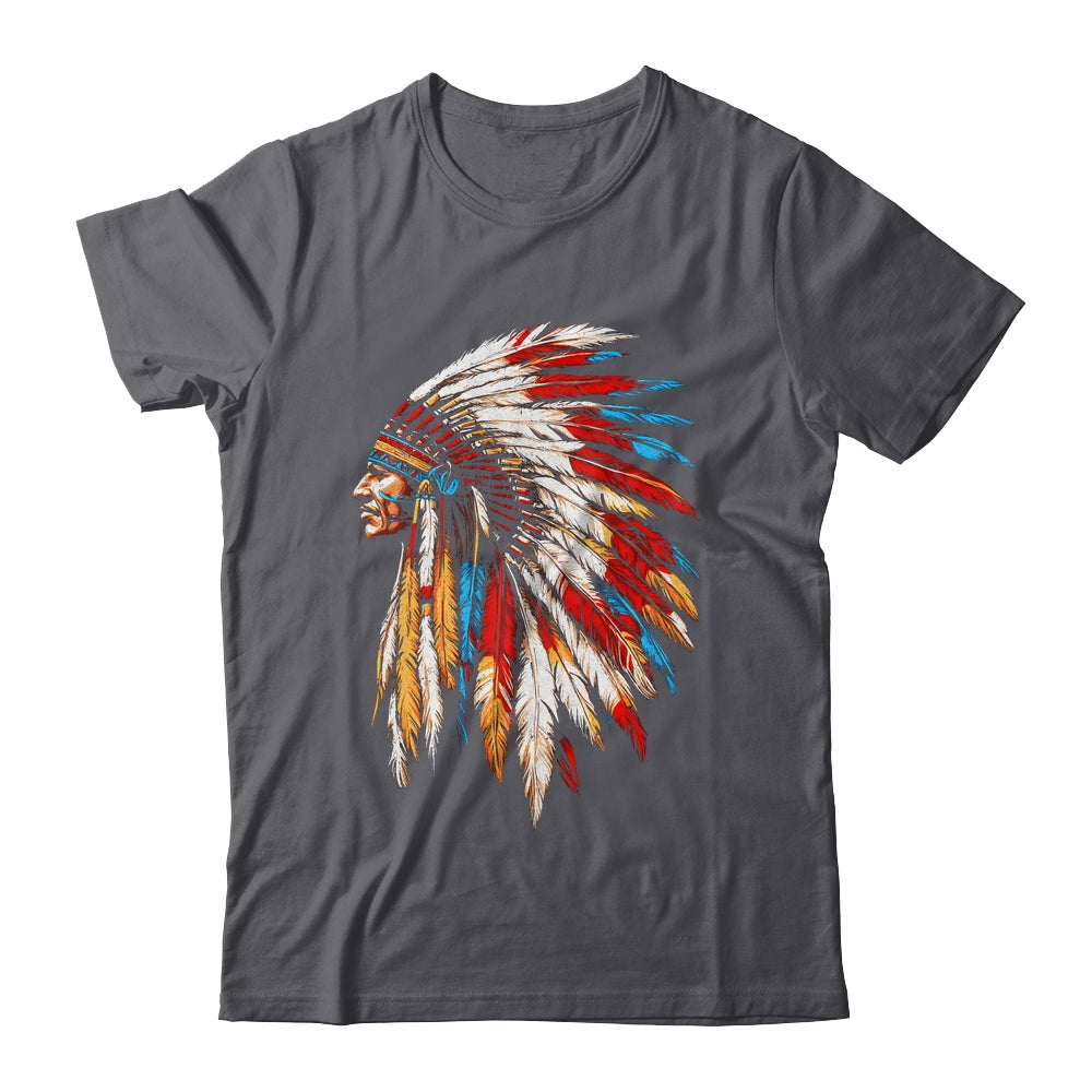 Native American Indian Headdress Graphic Indian Day Men Women Shirt & Hoodie | siriusteestore