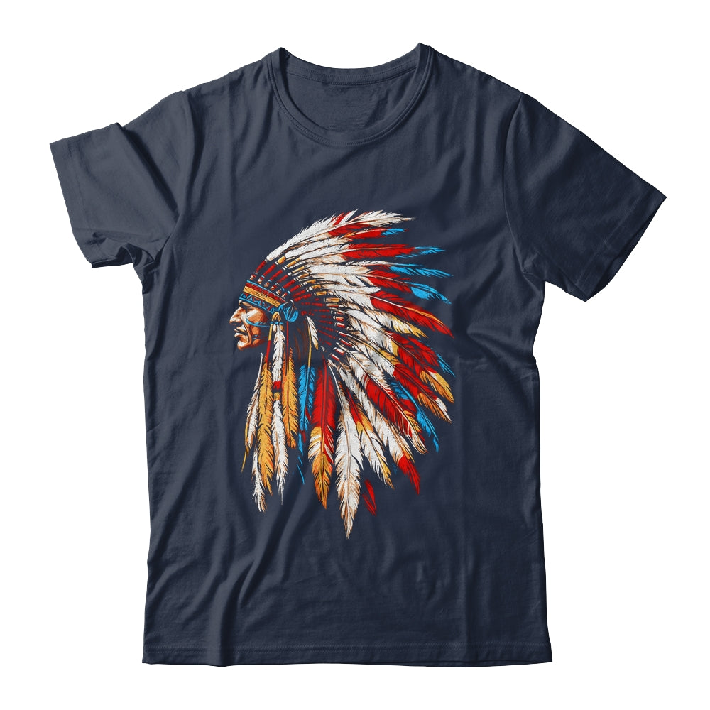 Native American Indian Headdress Graphic Indian Day Men Women Shirt & Hoodie | siriusteestore