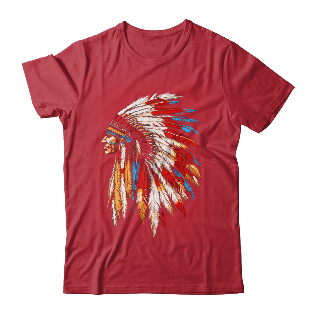 Native American Indian Headdress Graphic Indian Day Men Women Shirt & Hoodie | siriusteestore