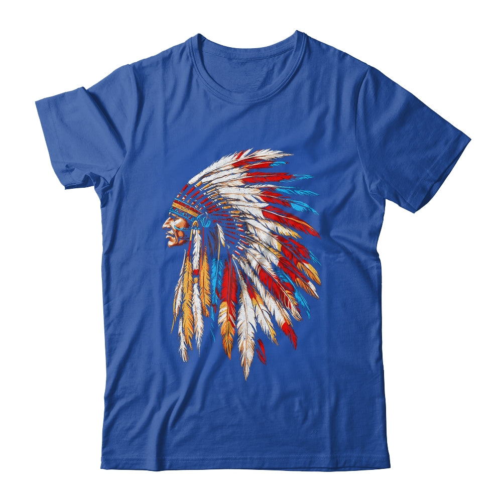 Native American Indian Headdress Graphic Indian Day Men Women Shirt & Hoodie | siriusteestore