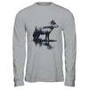 Nature Mountains Adventure Wolf Outdoor Wildlife Forest Shirt & Hoodie | siriusteestore