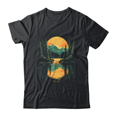 Nature Trees Reflection Forest Outdoor Wildlife Lover Sunset Shirt & Hoodie | siriusteestore