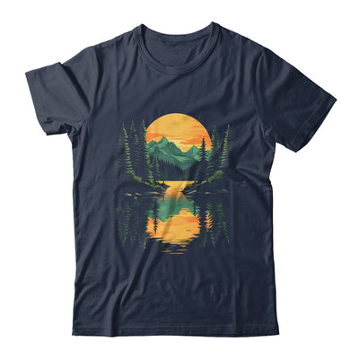 Nature Trees Reflection Forest Outdoor Wildlife Lover Sunset Shirt & Hoodie | siriusteestore