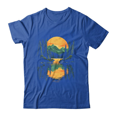 Nature Trees Reflection Forest Outdoor Wildlife Lover Sunset Shirt & Hoodie | siriusteestore