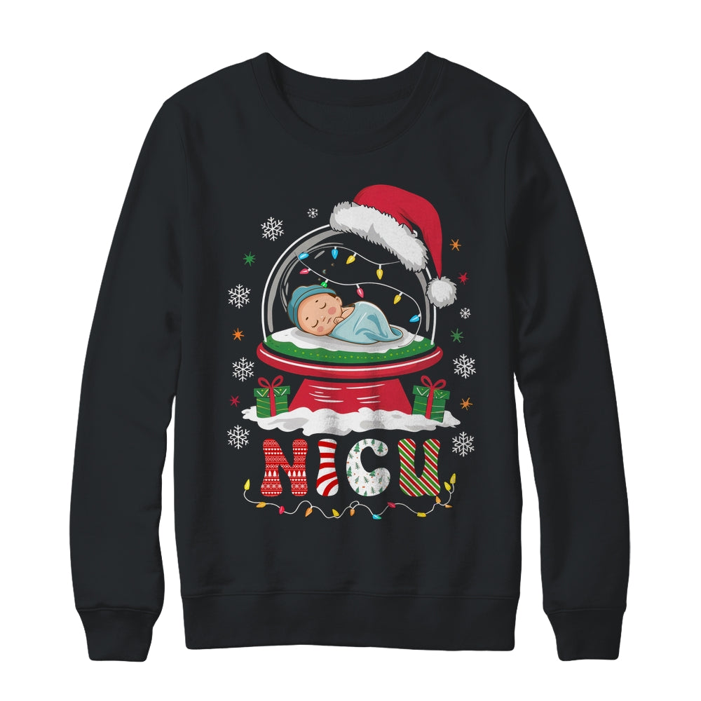 Neonatal Intensive Care Unit Xmas Funny Nicu Nurse Christmas Shirt & Sweatshirt | siriusteestore