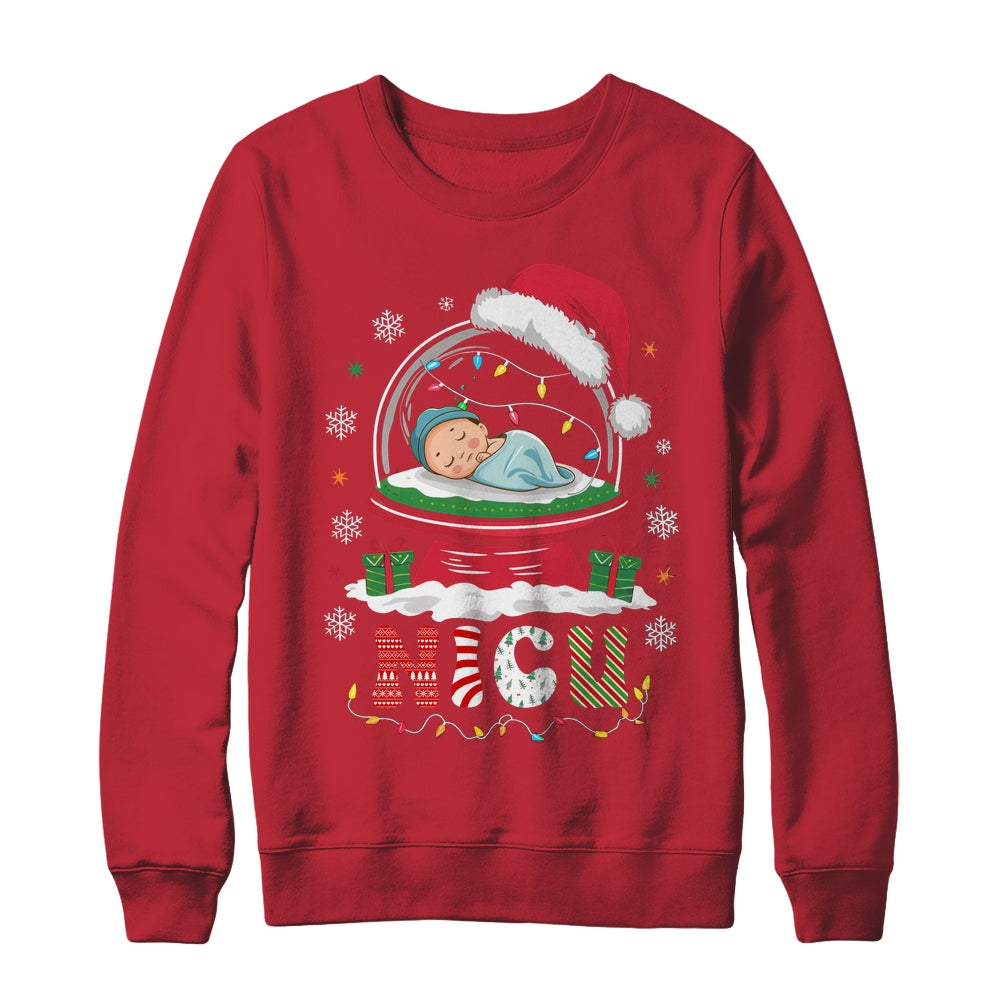 Neonatal Intensive Care Unit Xmas Funny Nicu Nurse Christmas Shirt & Sweatshirt | siriusteestore