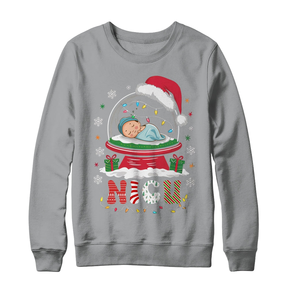 Neonatal Intensive Care Unit Xmas Funny Nicu Nurse Christmas Shirt & Sweatshirt | siriusteestore