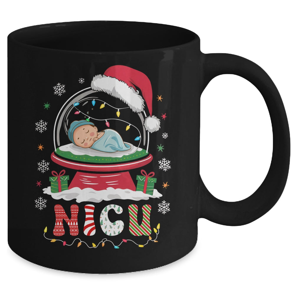 Neonatal Intensive Care Unit Xmas Funny Nicu Nurse Christmas Mug | siriusteestore