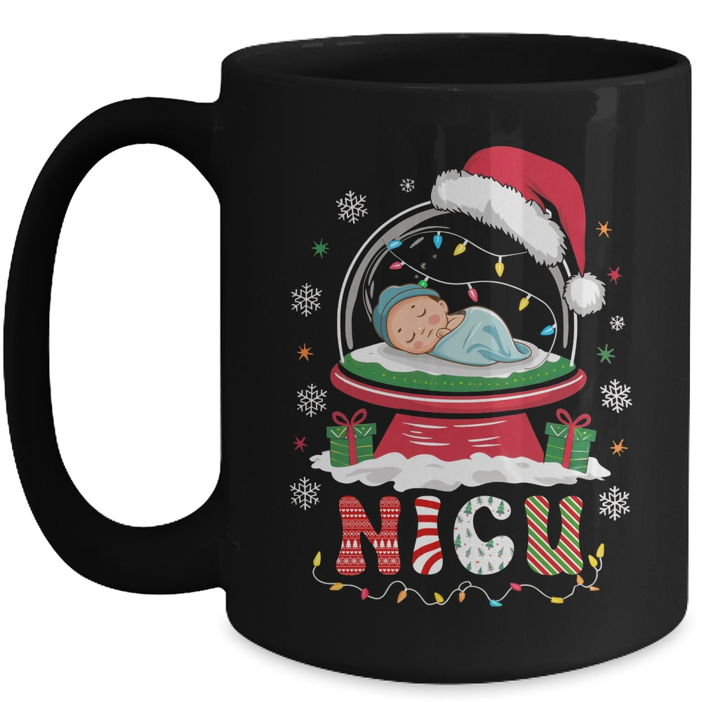 Neonatal Intensive Care Unit Xmas Funny Nicu Nurse Christmas Mug | siriusteestore