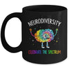 Neurodiversity Brain Autism Awareness ASD ADHD Men Women Kid Mug | siriusteestore