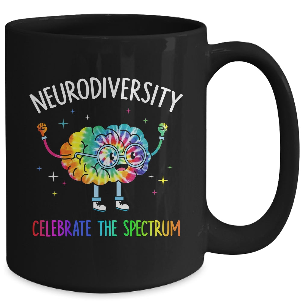 Neurodiversity Brain Autism Awareness ASD ADHD Men Women Kid Mug | siriusteestore