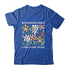 Never Underestimate A Public School Teacher Flower Vintage Shirt & Hoodie | siriusteestore
