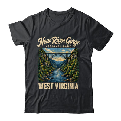 New River Gorge National Park Bridge Rafting Hiking Vintage Shirt & Tank Top | siriusteestore