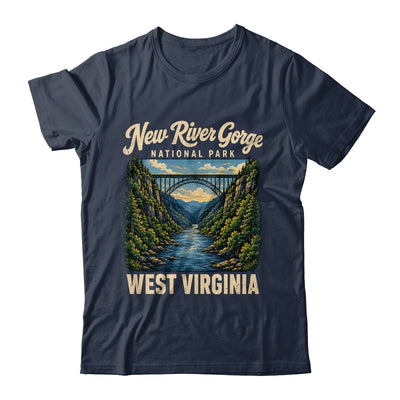 New River Gorge National Park Bridge Rafting Hiking Vintage Shirt & Tank Top | siriusteestore