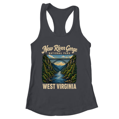 New River Gorge National Park Bridge Rafting Hiking Vintage Shirt & Tank Top | siriusteestore