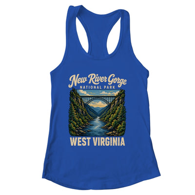 New River Gorge National Park Bridge Rafting Hiking Vintage Shirt & Tank Top | siriusteestore