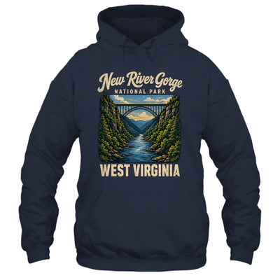 New River Gorge National Park Bridge Rafting Hiking Vintage Shirt & Tank Top | siriusteestore