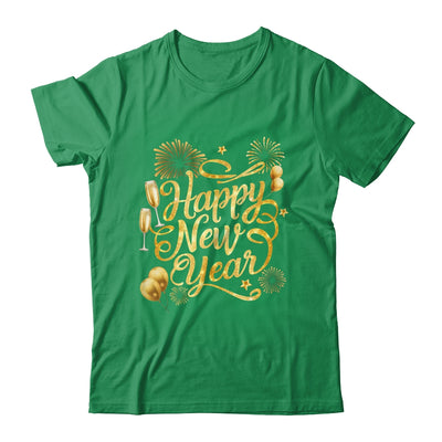 New Years 2025 Eve Party Supplies Happy New Year Fireworks Shirt & Sweatshirt | siriusteestore